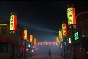 《漆色未干》工作室里晾着的木器与颜料罐示意